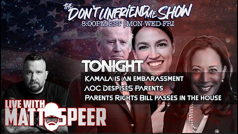 LIVE: Kamala is an embarrassment. AOC despises parents. Parents Rights Bill passes | 24MAR23