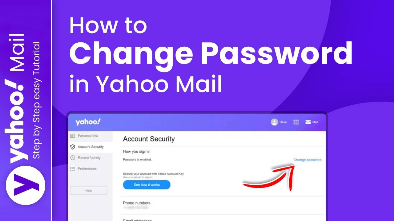 🔒📧 How to Change Password in Yahoo Mail🚀🔐