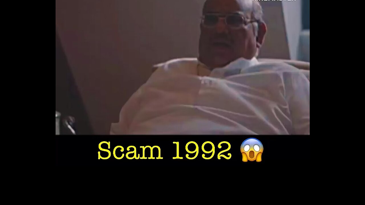 Scam 1992 most famous scam by Harshad Mehta 😱😱😱