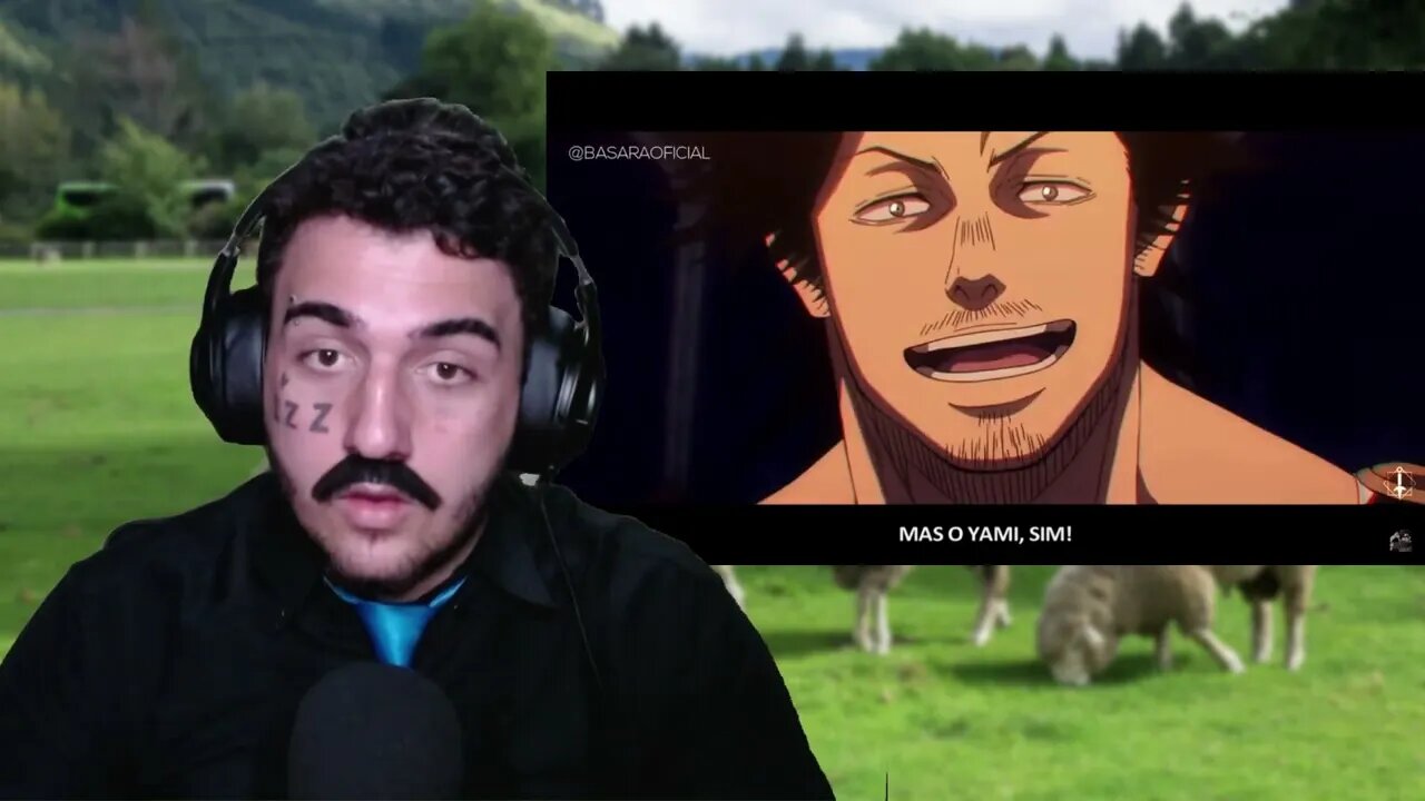 PASTOR REACT Rap do Asta (Black Clover) | Minha Magia é Nunca Desistir | Basara