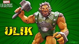 Marvel Legends Ulik the Troll King Action Figure Review - Walmart Exclusive