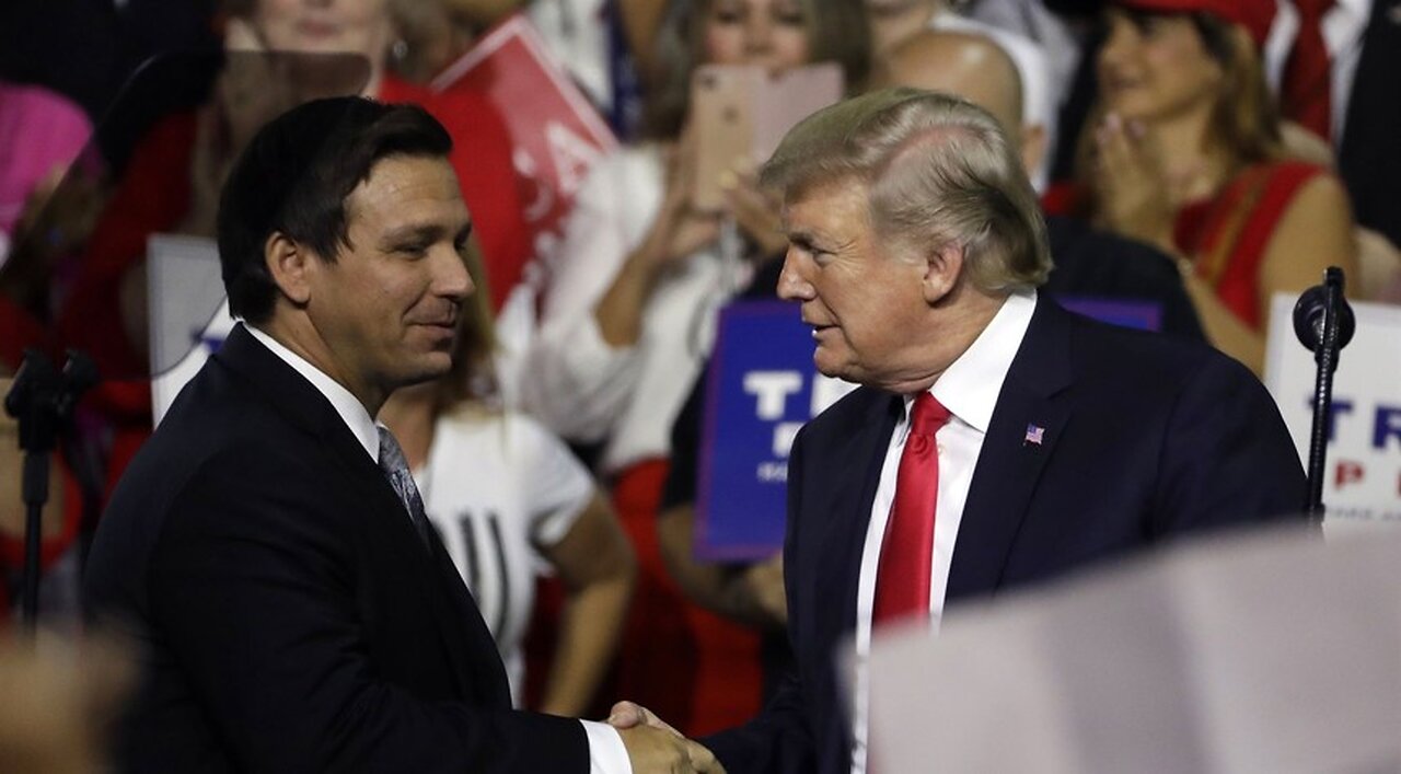 Trump Comically Claims He 'Appointed' DeSantis as Governor of Florida, After De