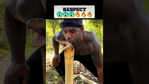 Not Afraid Of Snakes 🐍💯🔥💯🐍