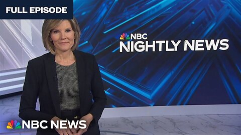 NBC Nightly News Full Broadcast - 17th December