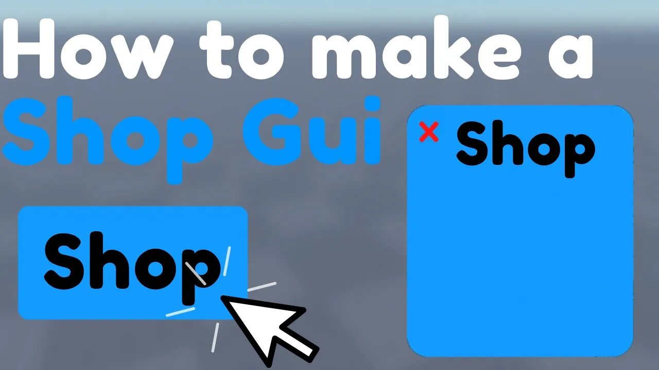 How to make a Shop Gui in ROBLOX(2021)