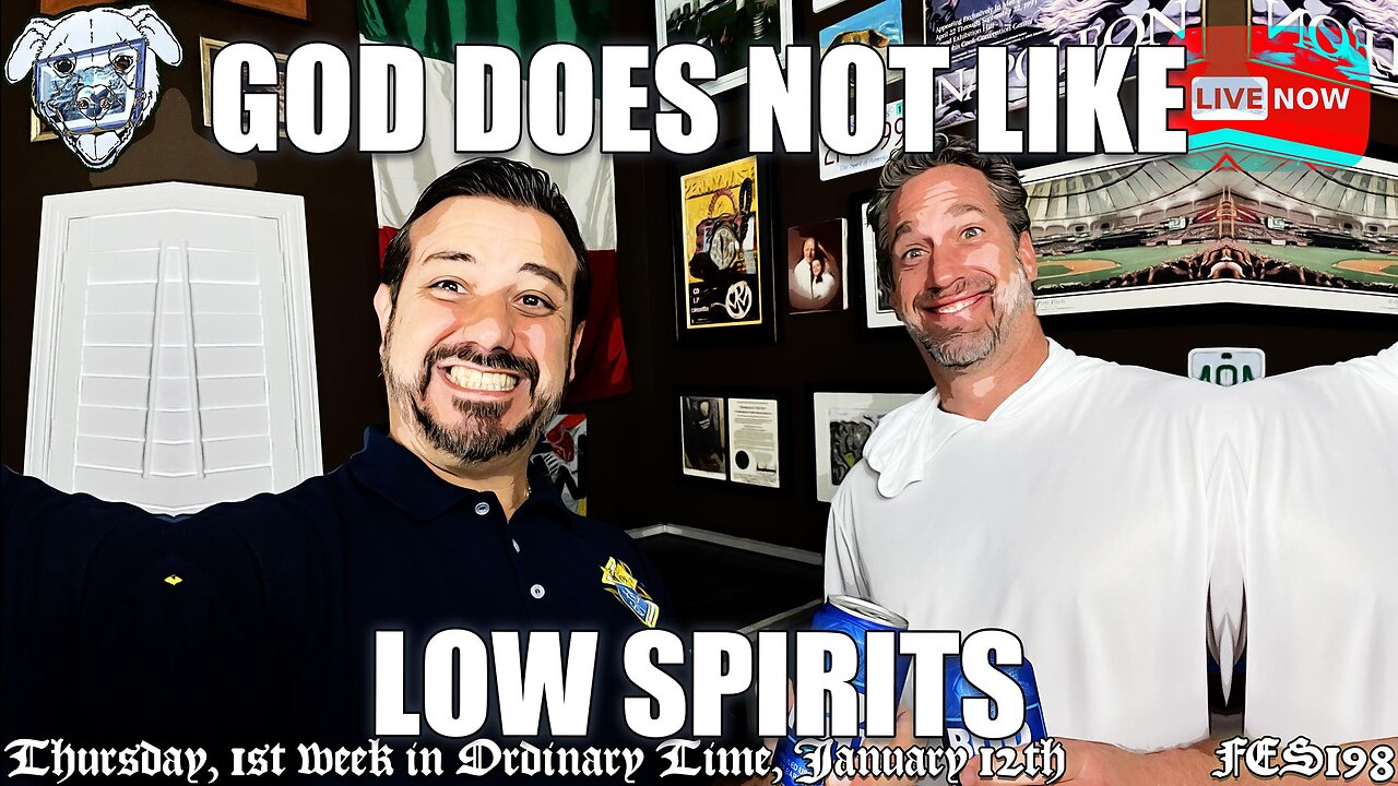 God Does NOT Like Low Spirits! (FES198) #FATENZO CATHOLIC SHOW