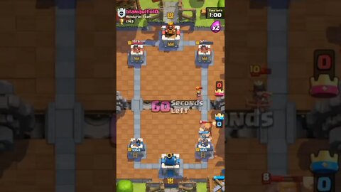 VS blaNquito10 - Clash Royale #shorts