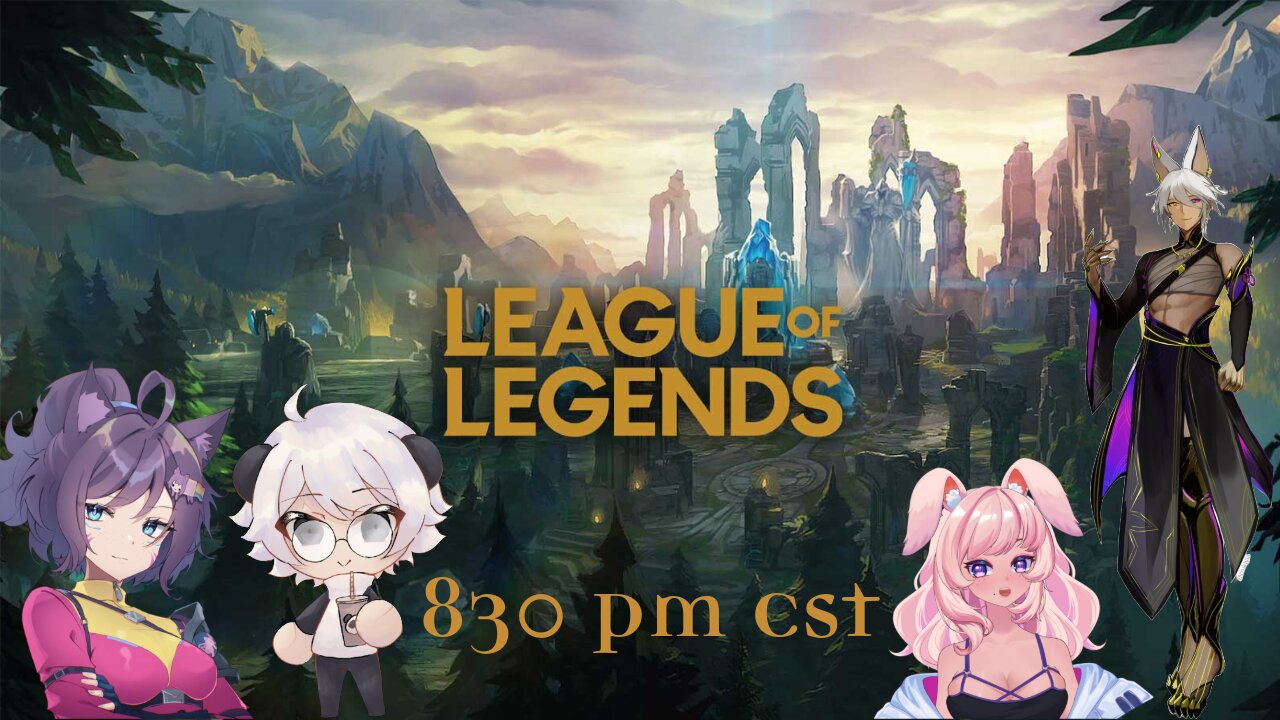 VTUBER'S FIRST TIME PLAYING LEAUGE!!!!