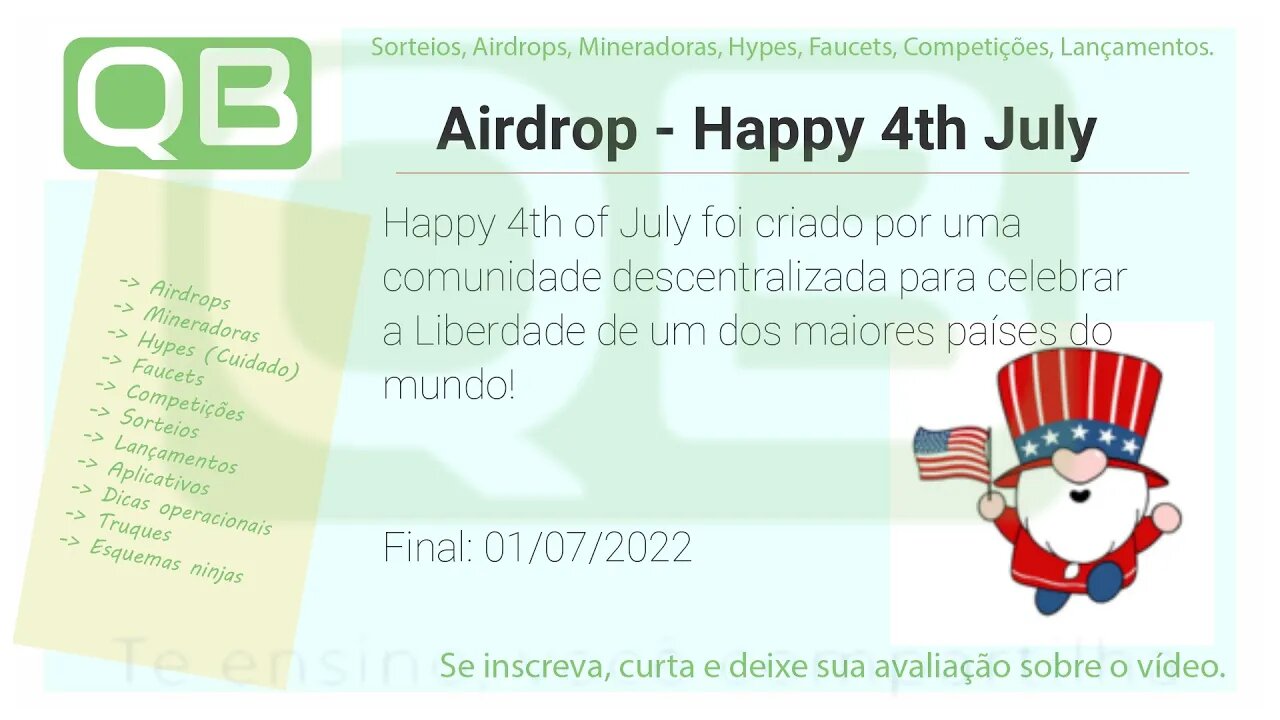 Airdrop - Happy 4th July - Final: 01/07/2022