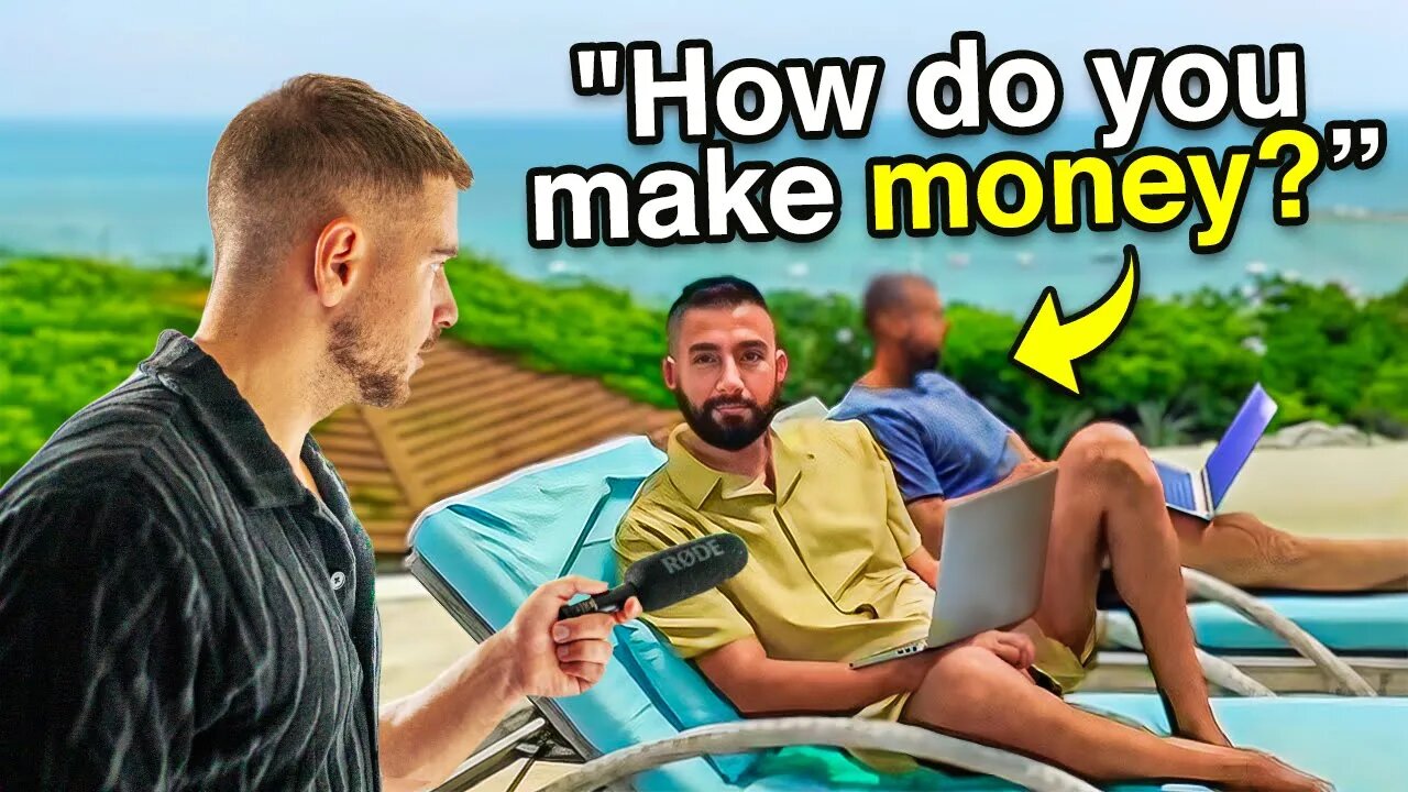 Asking Digital Nomads How They Make Money