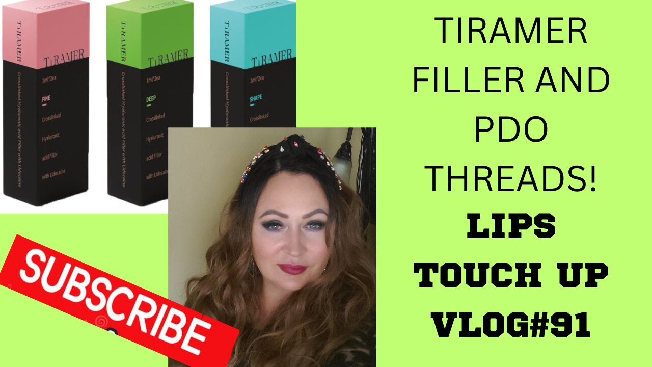 TIRAMER DEEP FILLER and PDO THREADS! 💋 TOUCH UPs.Vlog#91 3.5.23#lipsfiller #fillers #pdothreadlift