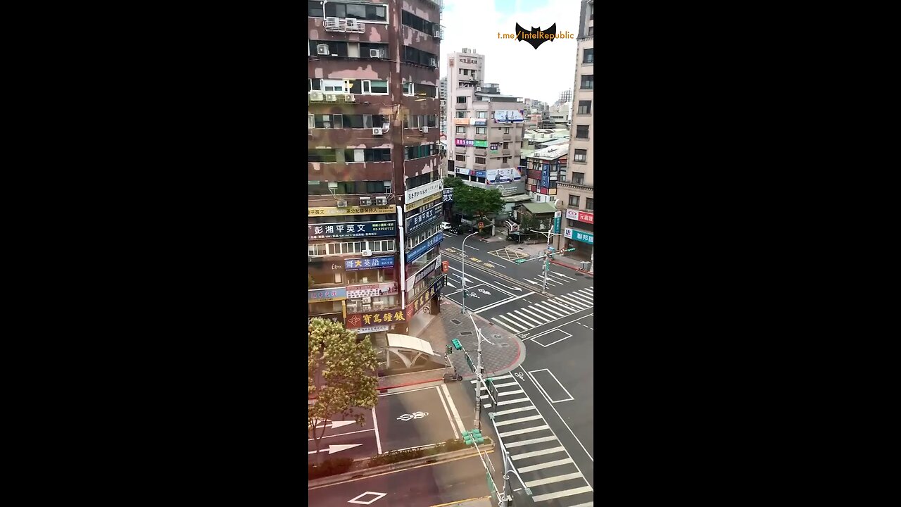 Taiwan practicing air raid drills for you know what