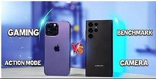 iPhone 14 Pro Max vs Galaxy S22 ultra camera, Display, Gaming!