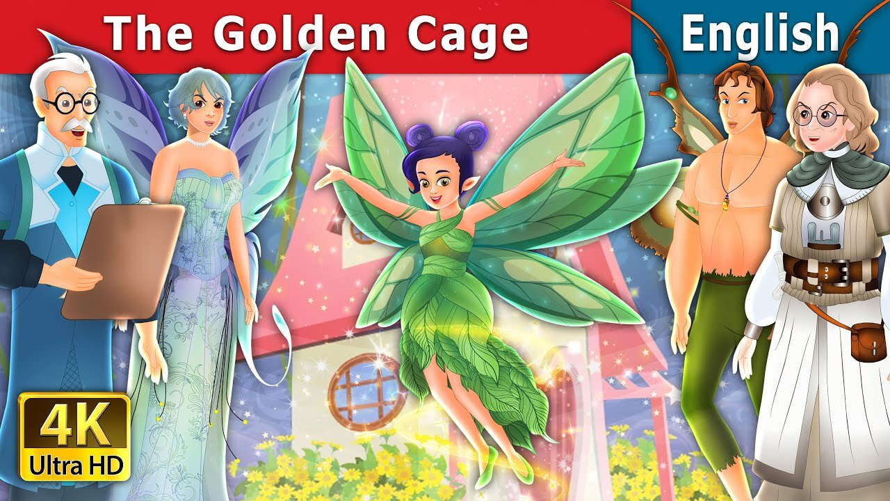 The Golden Cage || Fairy Tales in English || Cartoon in English || Cartoon story