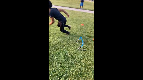 High School Wr training