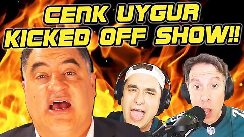 Young Turks' Cenk Uygur GETS BOOTED for BIASED takes on Eagles & Steelers | Fusco Show NFL