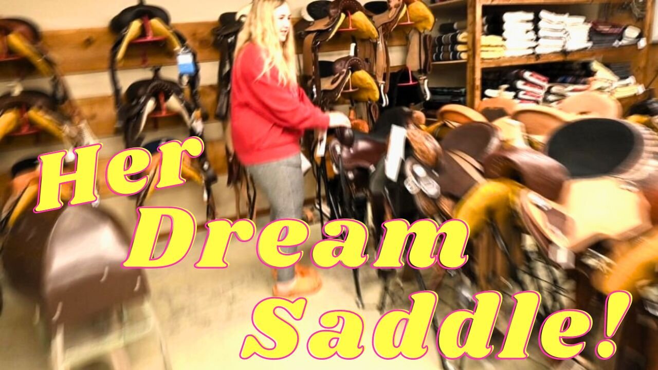 We Found Sophie's Dream Saddle!
