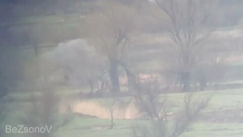 Ukrainian truck blown up by DPR Forces