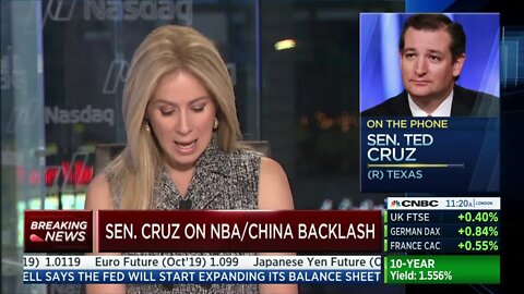 Sen. Cruz on CNBC Discussing China, Trade, and the N.B.A.
