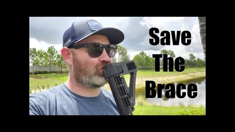 ThEy'Re NoT cOmInG fOr YoUr GuNs. Pistol Brace Edition #savethebrace