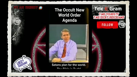 The Occult New World Order Agenda... #VishusTv 📺