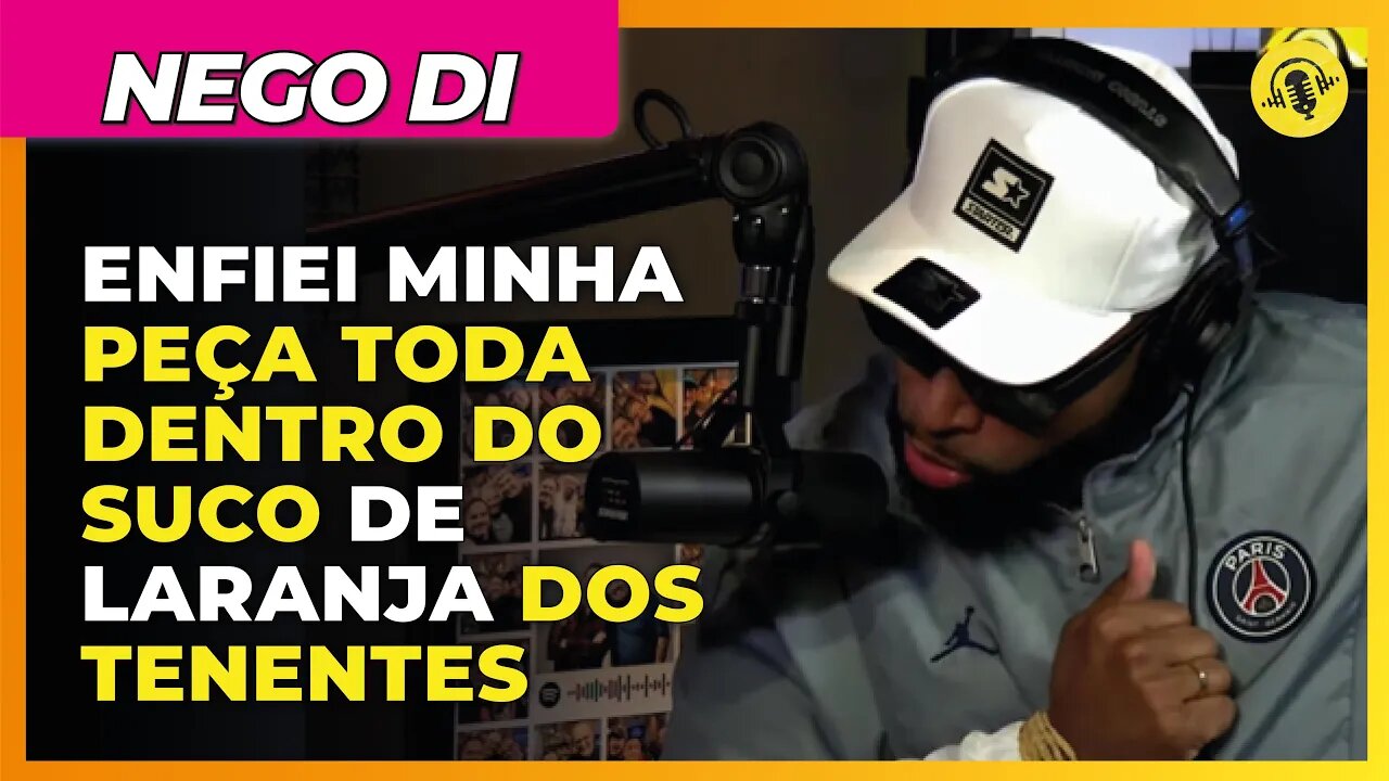 NO COMEÇO VOCÊ É MUITO HUMILHADO! | NEGO DI - TICARACATICAST