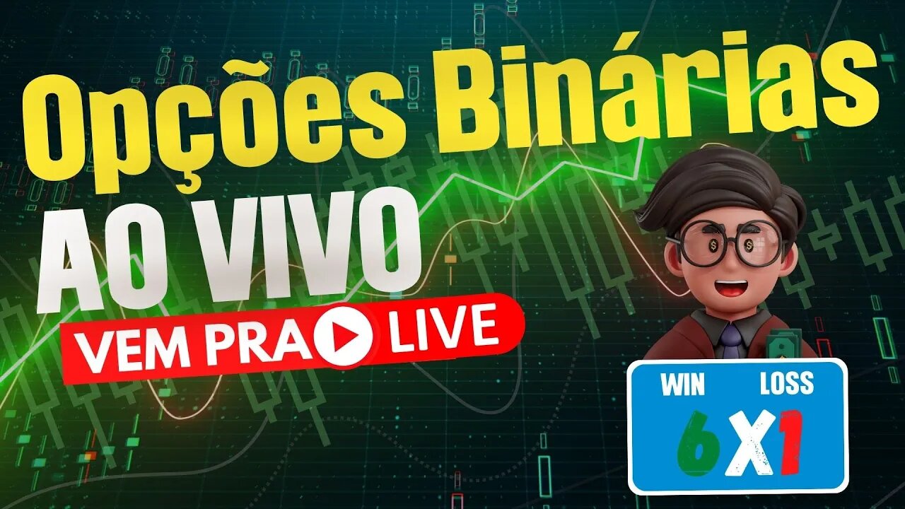 BINOMO e IQ OPTION - Operando Opções Binárias ao Vivo