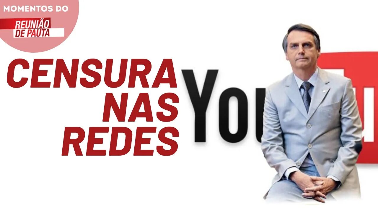 Censura do YouTube a Bolsonaro | Momentos