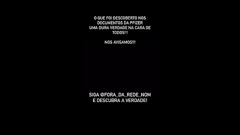 O que foi descoberto nos documentos da Pfizer?