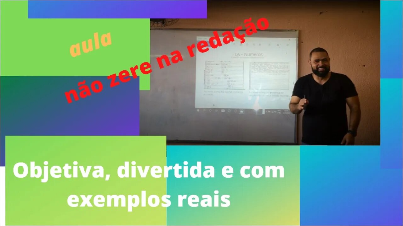 Aula: Não zere na redação