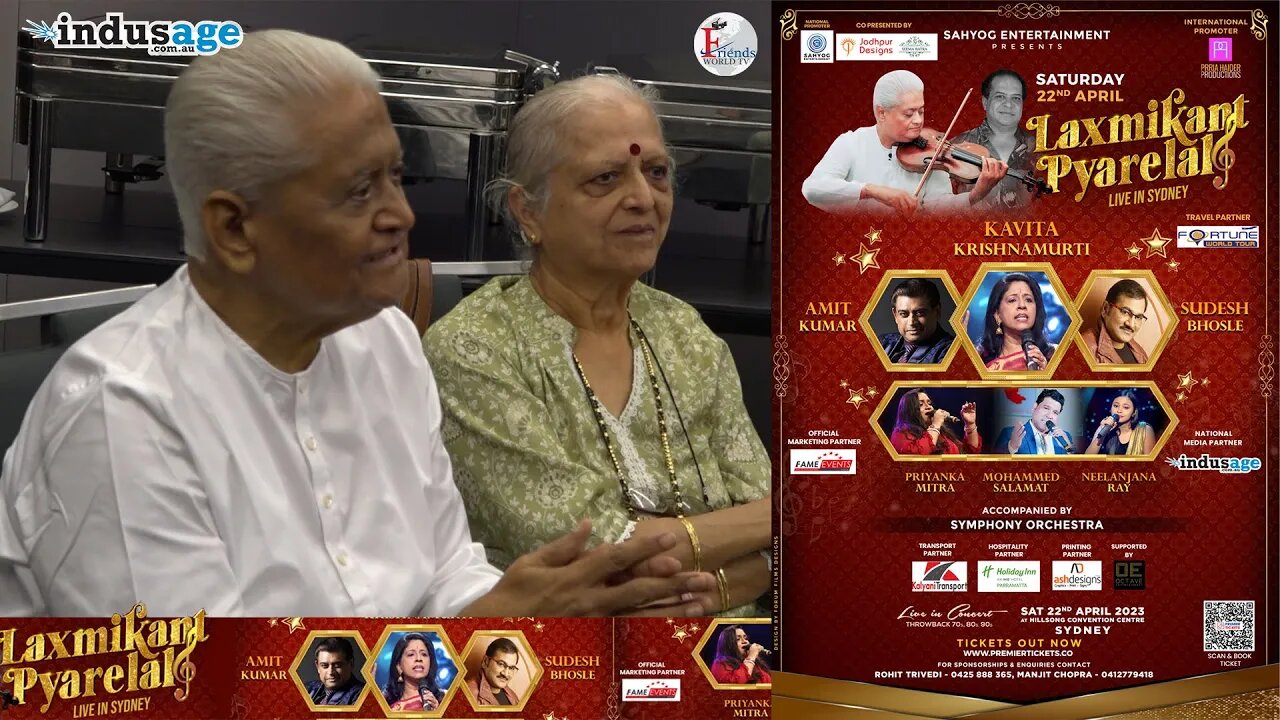 Lakshmikant Pyarelal Ji Upcoming Show in Sydney