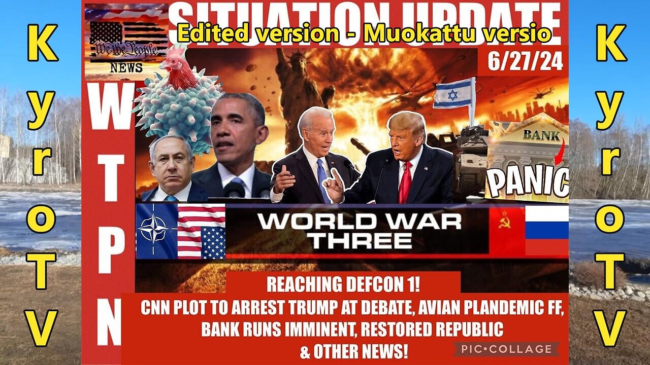 Situation Update - June 27, 2024 (edited version) (Swedish subtitles)