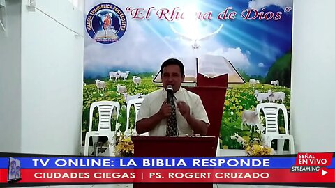 CIUDADES CIEGAS - PS. ROGERT CRUZADO - | TV LA BIBLIA RESPONDE