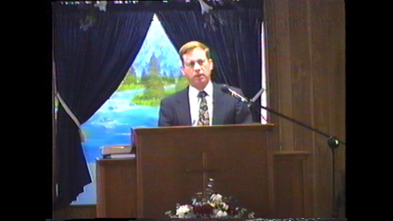 Pastor Phillip Missick preaches