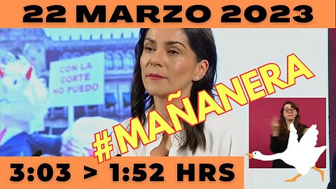 💩🐣👶 #AMLITO | Mañanera Miércoles 22 de Marzo 2023 | El gansito veloz de 3:03 a 1:52.