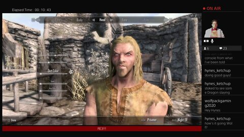 New Game Skyrim playthrough 1