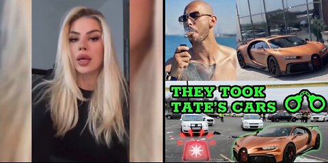 Andrew Tate Ex Girlfriend Speaks & Police Seized His Luxury Cars