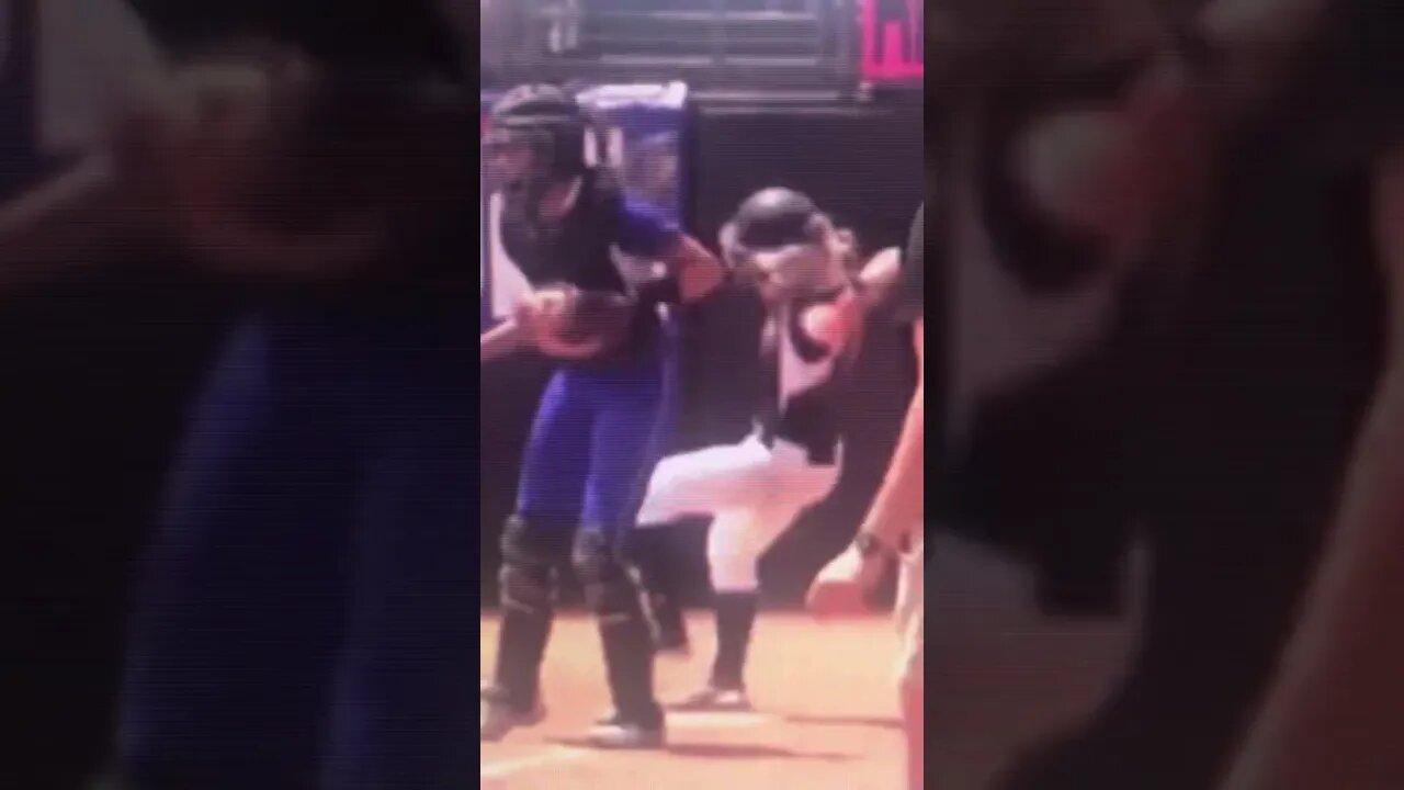 Girls can be Brutal !!! 🥎