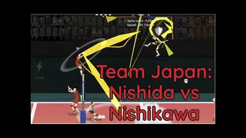 The Spike Volleyball - Team Japan Tournament vs S-Tier Nishikawa & Sanghyeon