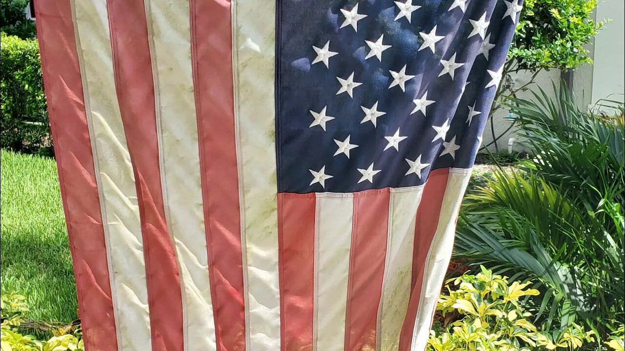 Saving Old Glory! Can I save my American Flag? Two Minute Tuesday