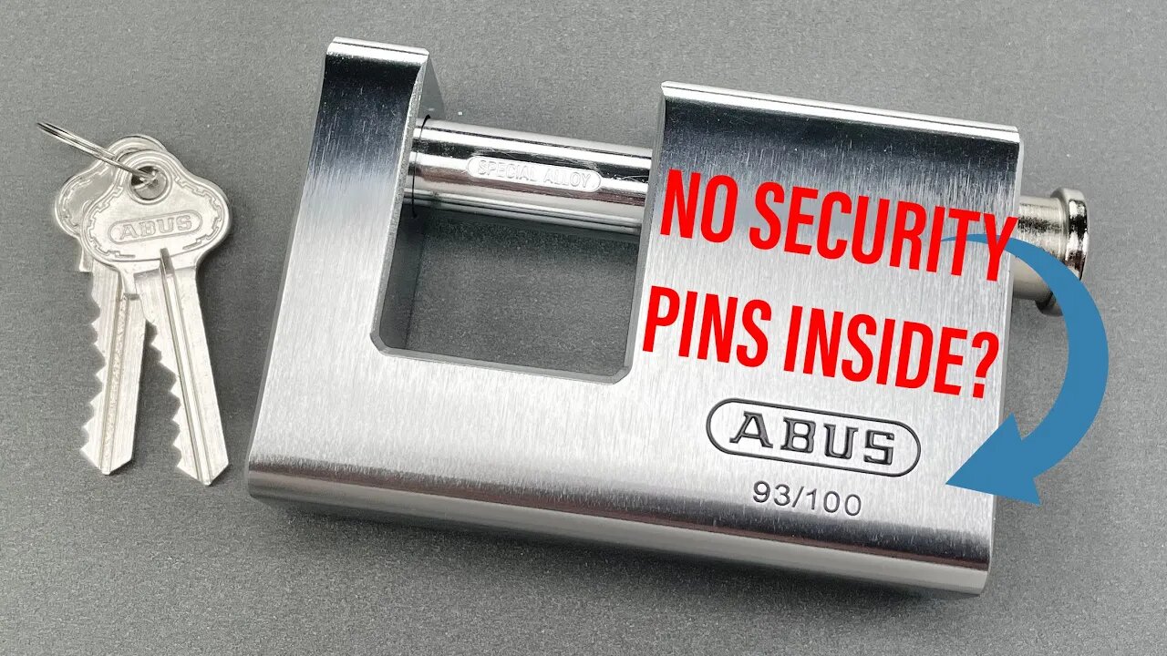 [1358] Disappointing: MASSIVE Abus 93/100 Picked