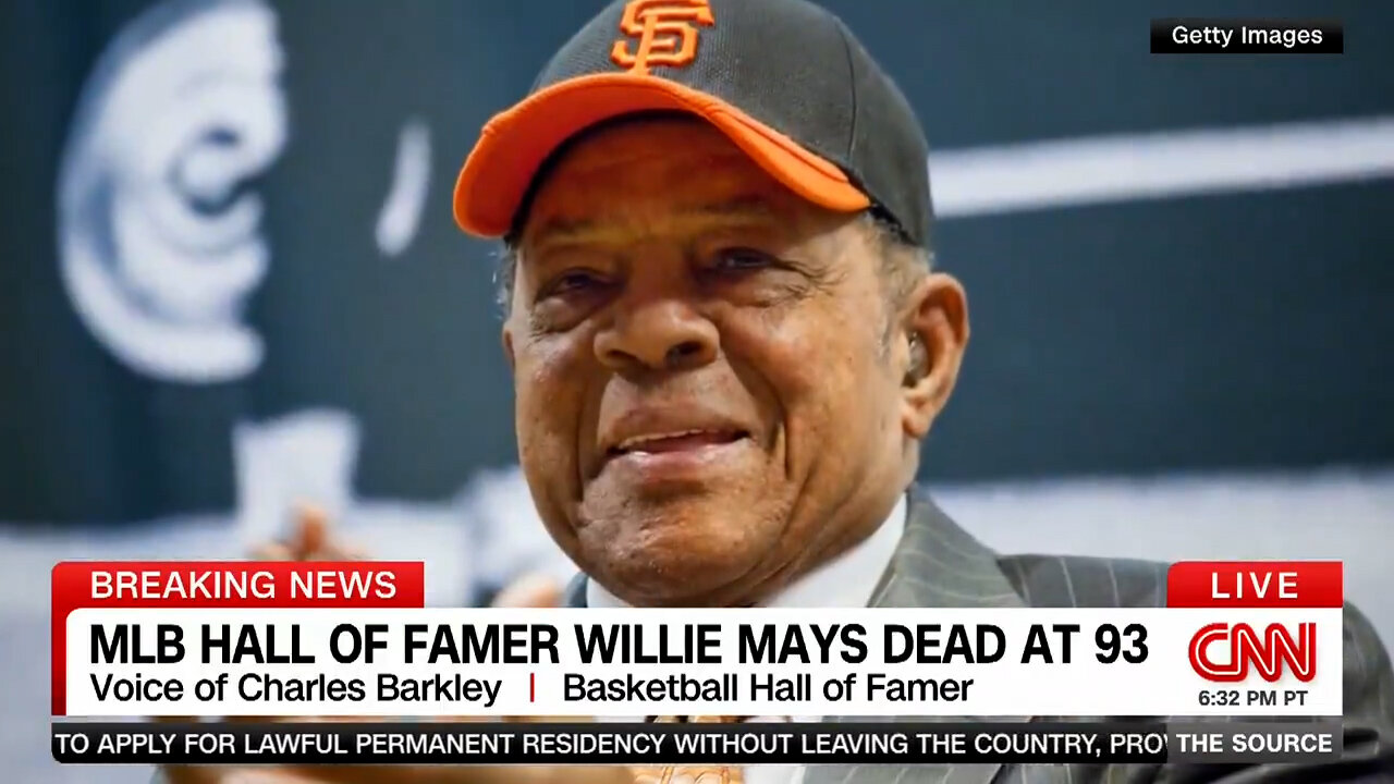 June 18, 2024 - Charles Barkley on the Death of Baseball Great Willie Mays