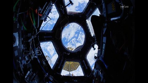 POV Space Station NASA Fish Eye 4K