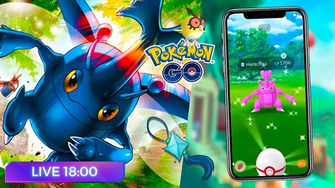 🚶 Em Busca do HERACROSS Brilhante (Shiny)! A Saga do BESOURO ROSA continua no Pokémon GO!