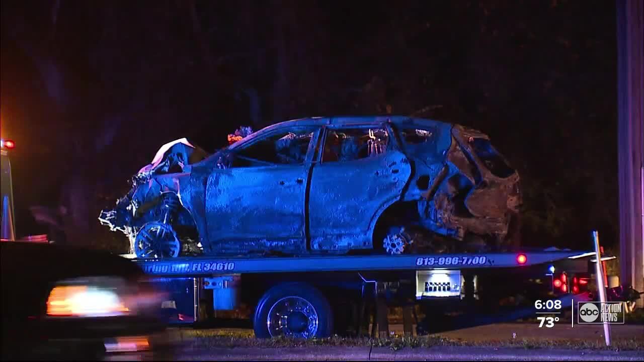 1 dead following 8-vehicle crash in Pasco County, FHP says