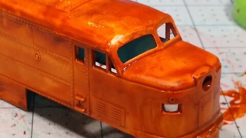 ALCO FA diecast part 7 Citadel Gryph Hound Orange Contrast paint