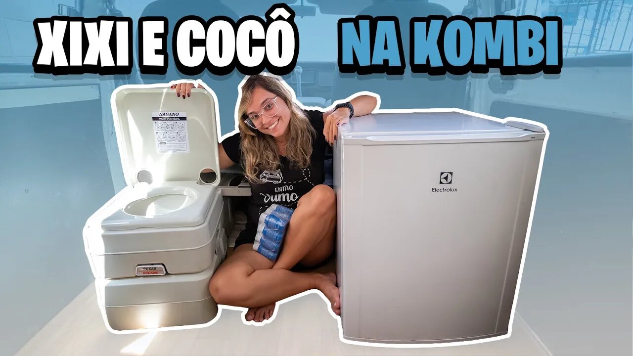 PORTA POTTI NAGANO / FRIGOBAR 80L + Visita especial de um amigo na KOMBI Home