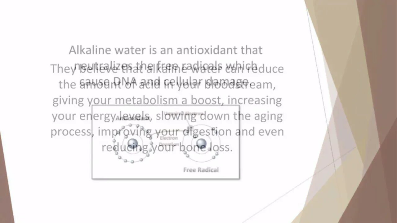 Video 4 Drink Alkaline Water