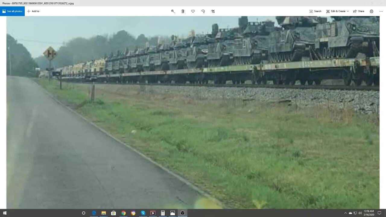 Massive Convoy Of Tanks/Armored Personnel Carriers Spotted In West Virginia* What's Going On?