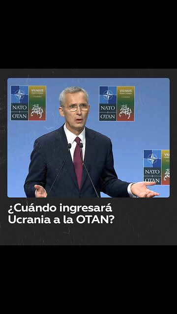 No se discutirá la membresía de Ucrania en la OTAN hasta que no gane el conflicto con Rusia